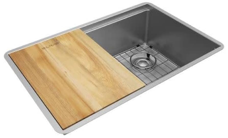 Elkay EFRU27169RW Crosstown 16 Gauge Workstation Stainless